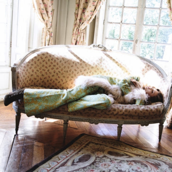 Spell Anastasia Brocade Lace Up Flare Pants - Picture 13 of 13